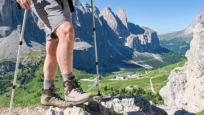 nordic walking dolomiti