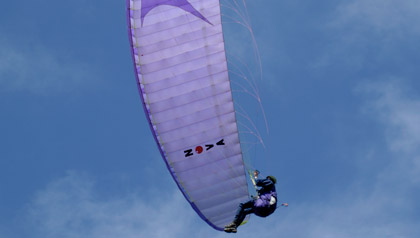 parapendio uomo