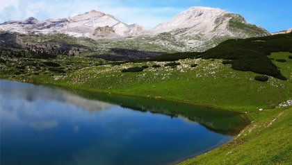 lago di limo val badia
