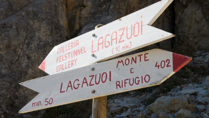 lagazuoi passo falzarego cortina