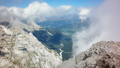 vista sulla val fiscalina