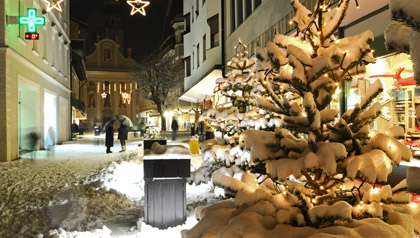 zona pedonale inverno