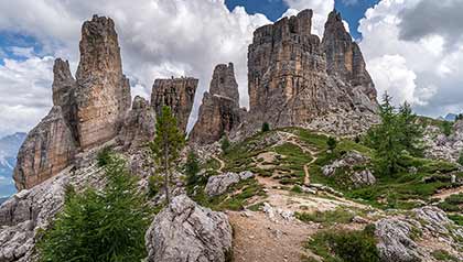dolomiti cinque torri