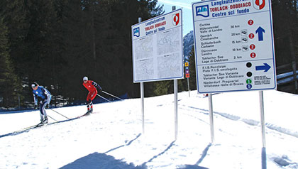 pista sci di fondo dobbiaco