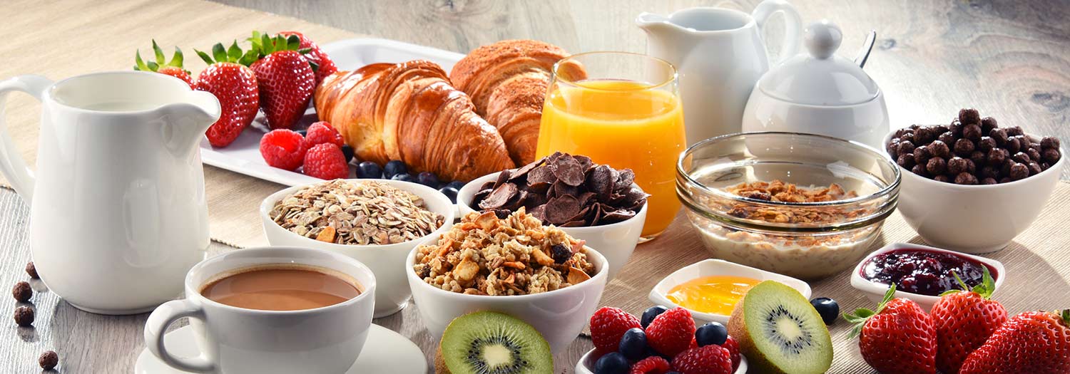 Camera con colazione