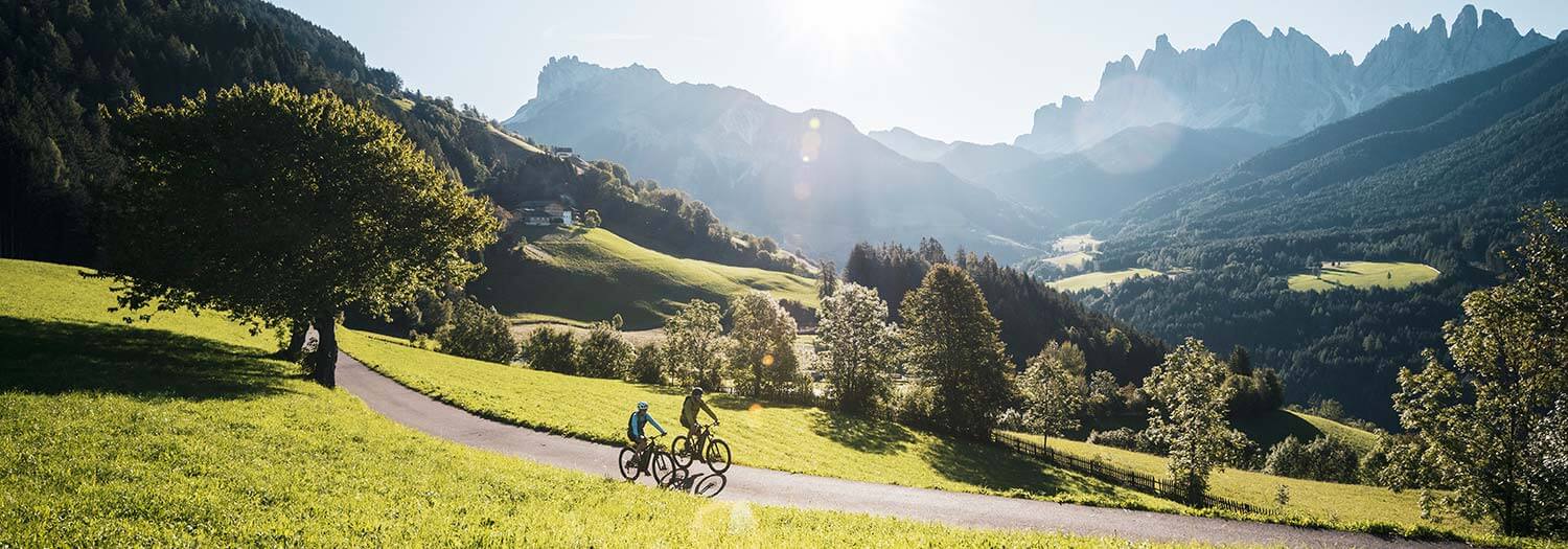 camping sulle dolomiti per bambini e biciclette