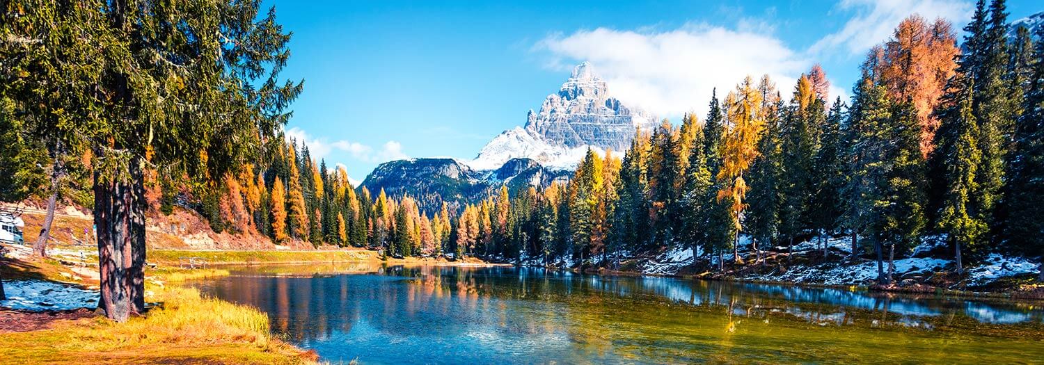 Novembre sulle Dolomiti