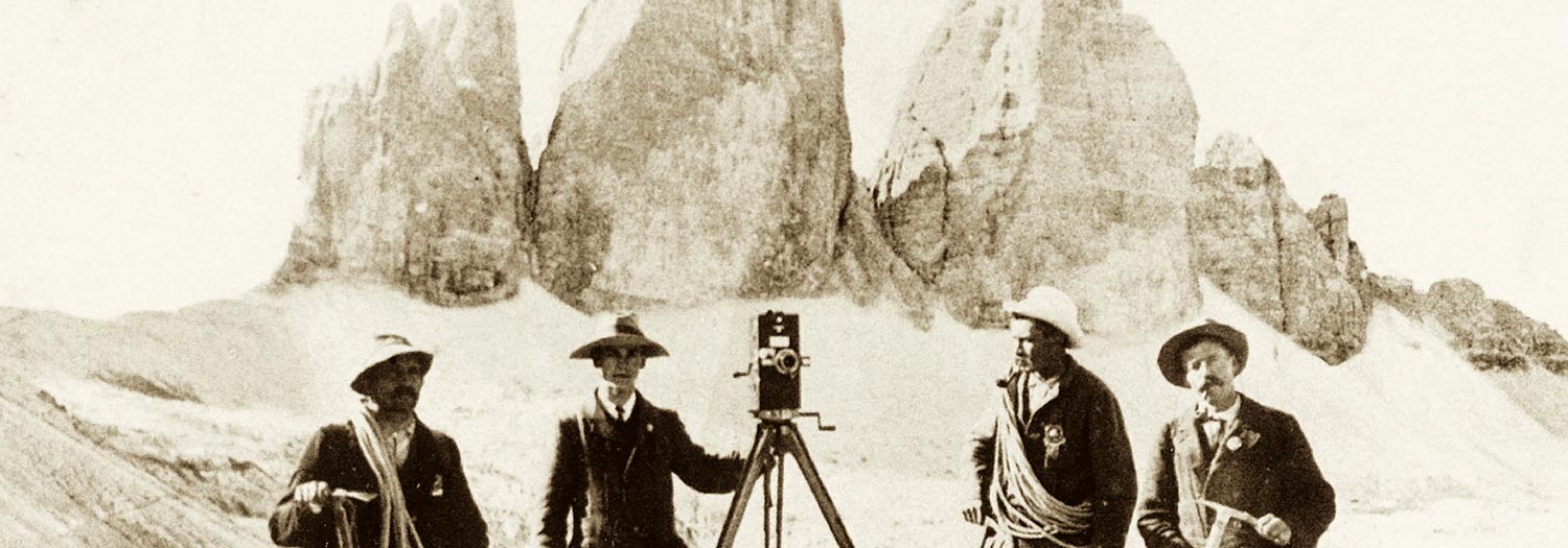 Le prime riprese delle Tre Cime