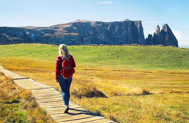 Escursioni nell'area Alpe di Siusi