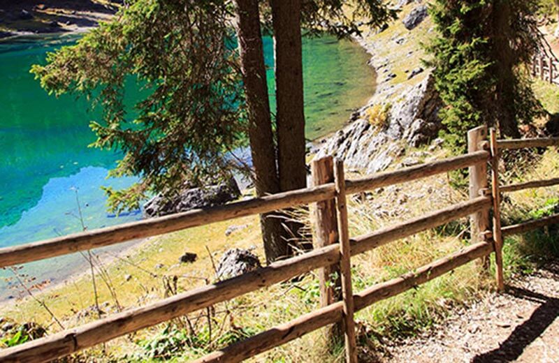 Gita ciclistica intorno al Lago di Carezza