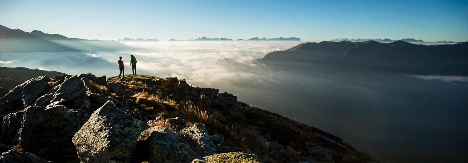 Vista mozzafiato dalla cima