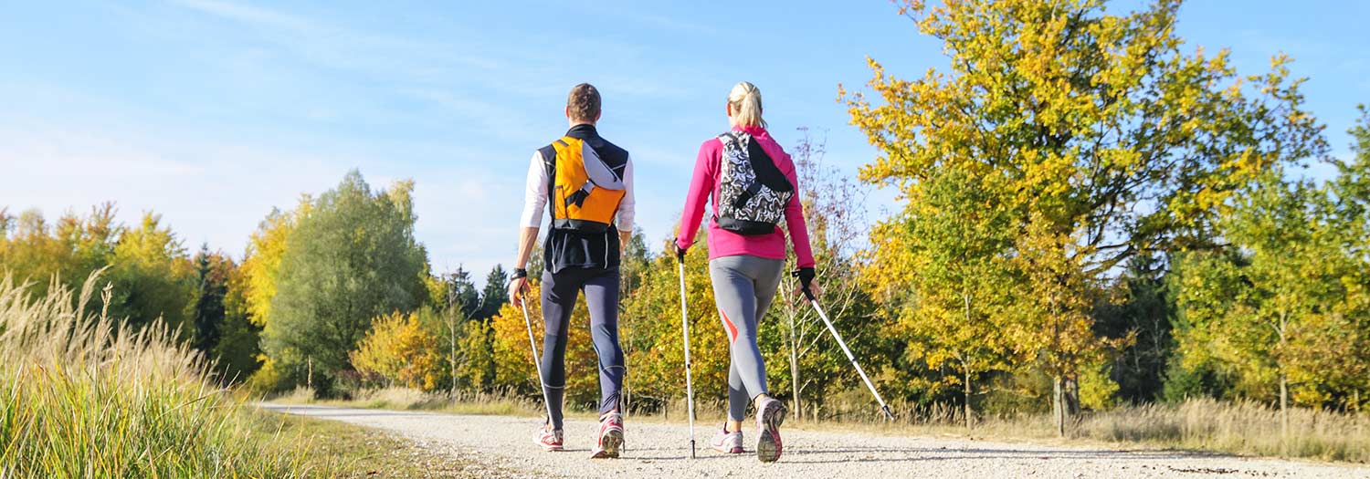 Nordic Walking in der Urlaubsregion