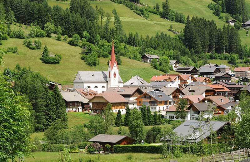 Anterselva nella regione turistica Plan de Corones