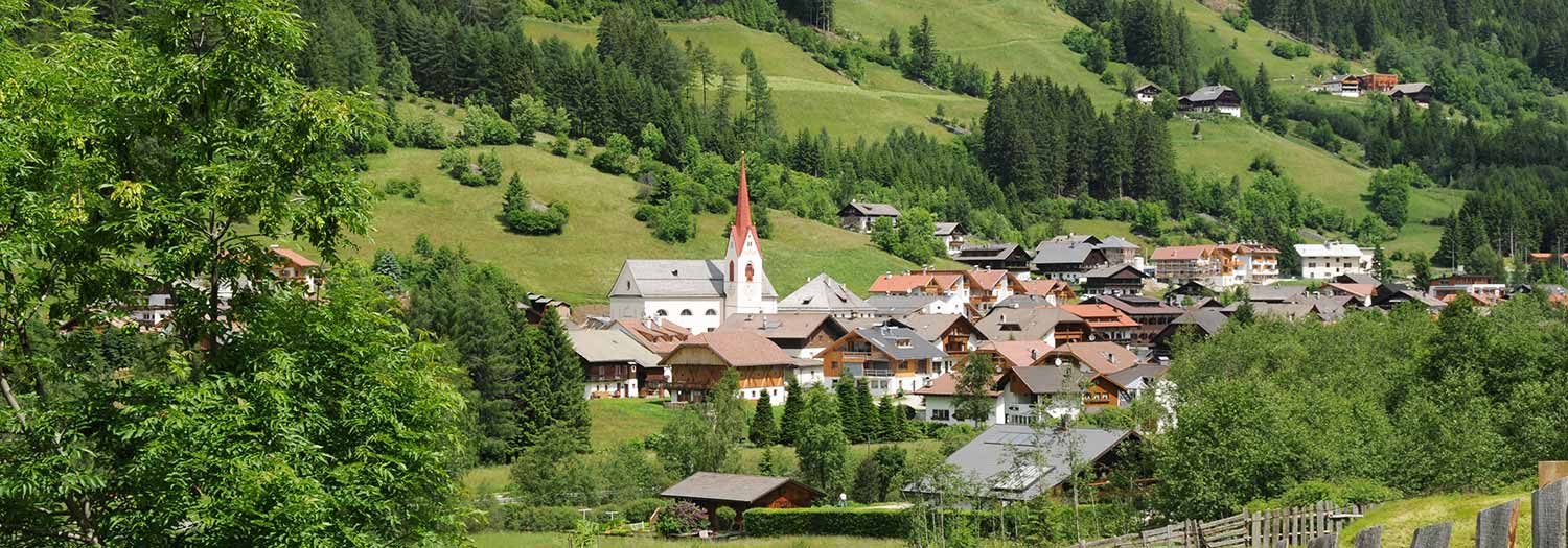 Valle d'Anterselva nell'area turistica Plan de Corones